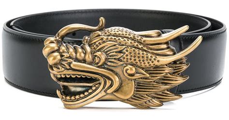 gucci mens belt dragon